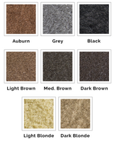 Juveker is available in 8 shade: Black, Dark Brown, Medium Brown, Light Brown, Auburn, Light Blond, Dark Blond