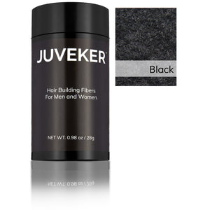 Juveker Hair Fiber Bottle in Color Black