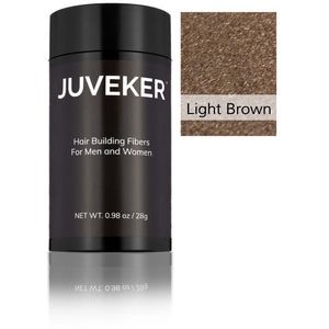 Juveker Hair Fiber Bottle in Color Light Brown
